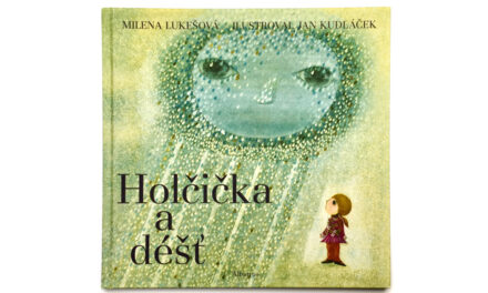 Holčička a déšť